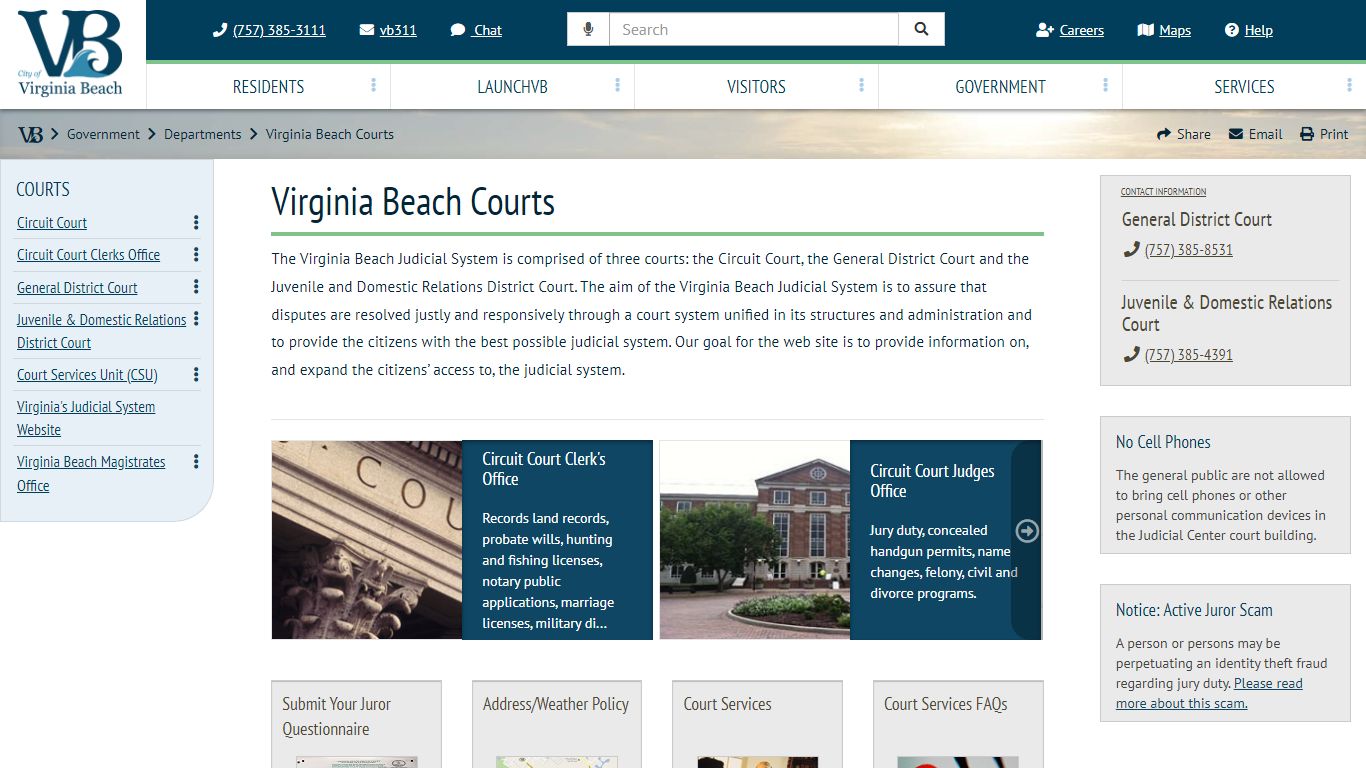Virginia Beach Courts :: VBgov.com - City of Virginia Beach